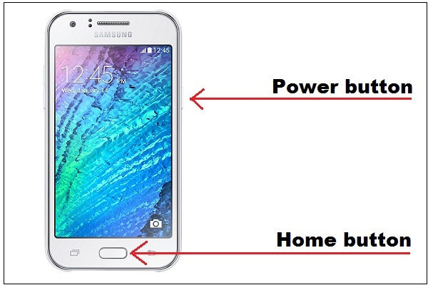 Как сделать снимок экрана на Samsung J1, J2 и J3