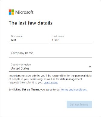 Как зарегистрироваться в Microsoft Timms?